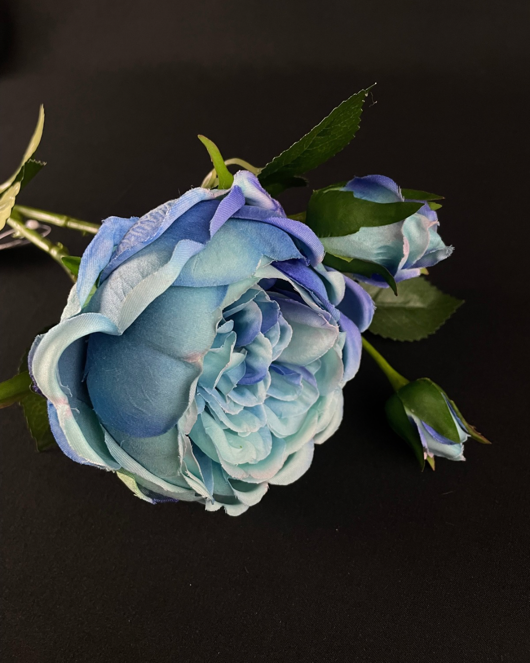 Silk Peony Blue