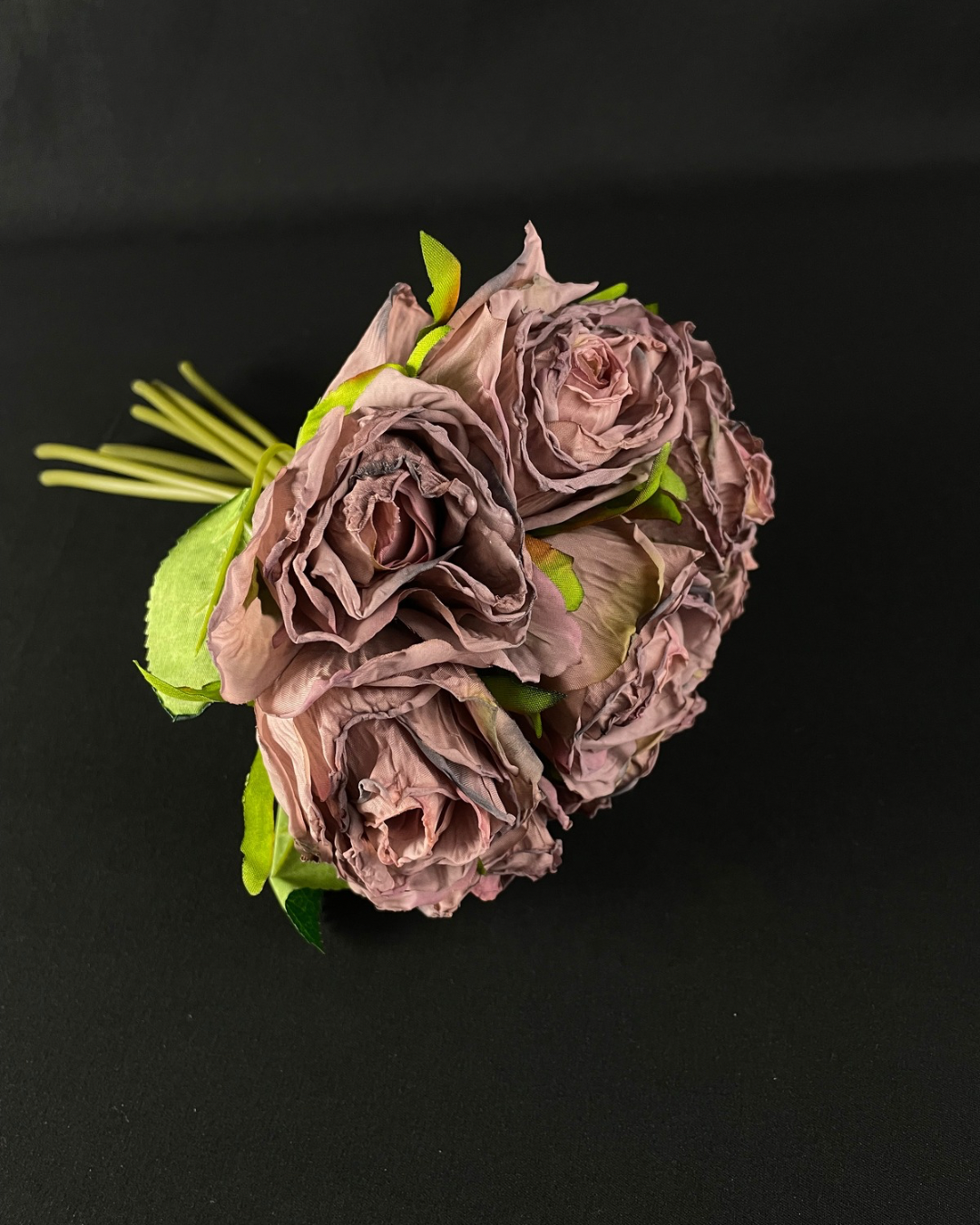 Silk Dried-touch Rose Handtie