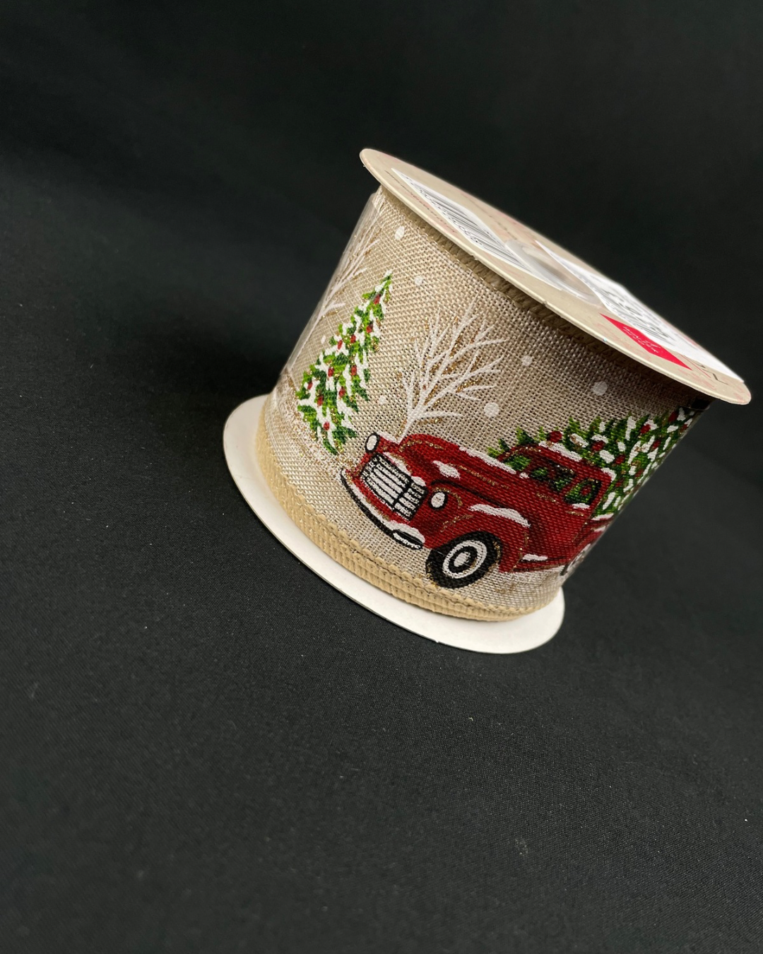 Xmas Santa’s Truck Ribbon